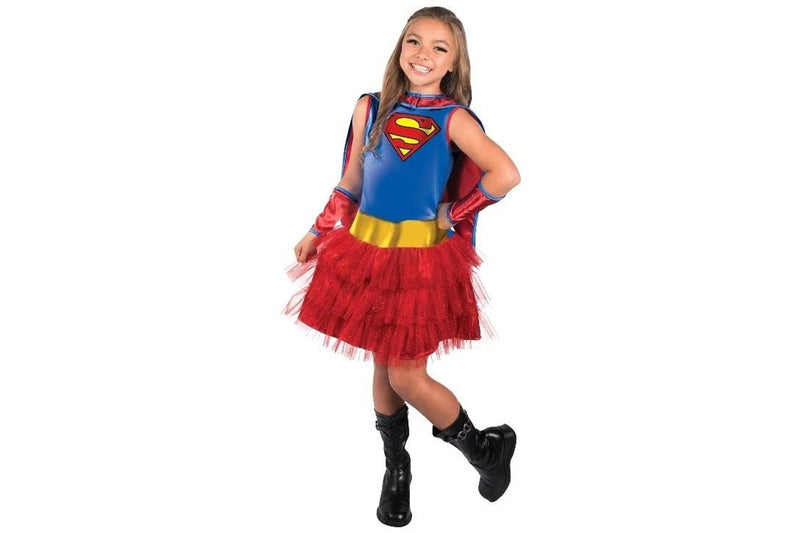 DC Comics: Supergirl Kids Classic Costume - (Size: 4-6)