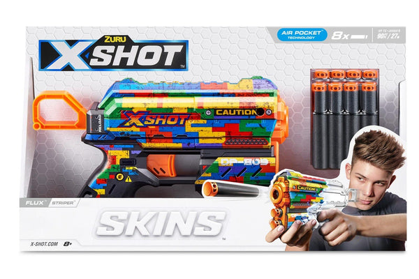 Zuru: X-Shot Skins Menace Blaster - Striper