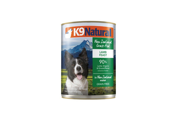 K9 Natural: Canned Dog Food, Lamb 370g (12 pack)