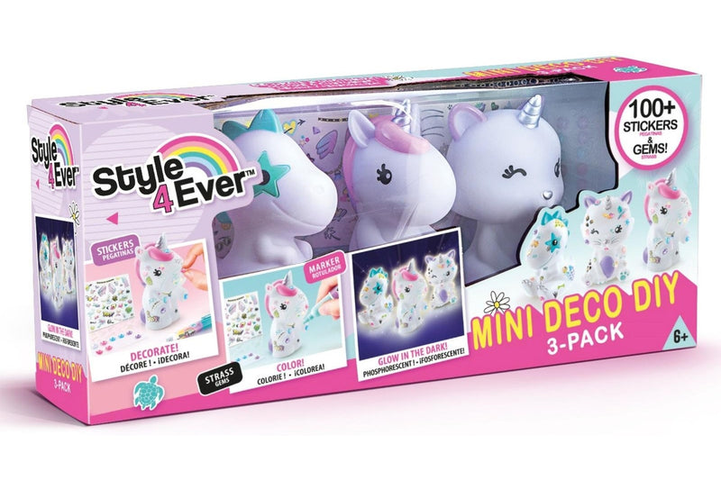 Style 4 Ever: Mini Deco Animals 3-Pack