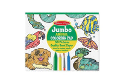 Melissa & Doug: Animals - Jumbo Colouring Pad