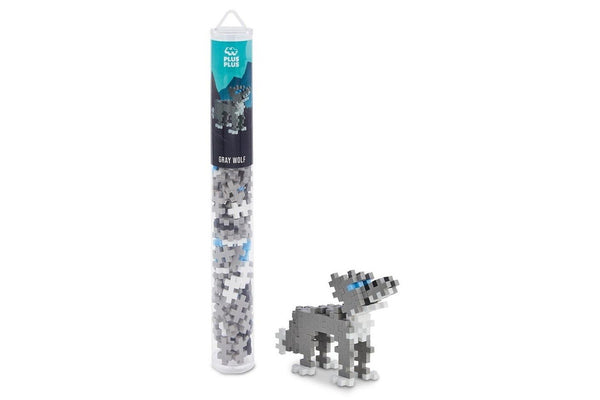 Plus-Plus: Wolf Tube (100pc)