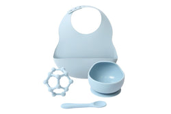 Splosh Silicone Dinner Set Gift Boxed - Blue