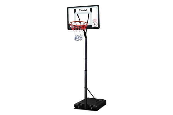 Everfit Adjustable Portable Basketball Stand Hoop System Rim