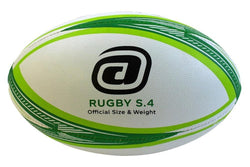 Avaro Club / Match Rugby Union Ball - Green - Size 4