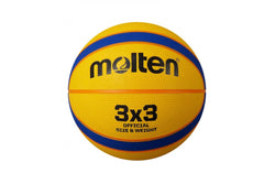 Molten 3 on 3 Rubber Basketball - Size 6