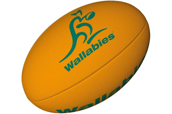 Gilbert Wallabies Supporter Rugby Ball - Size 5