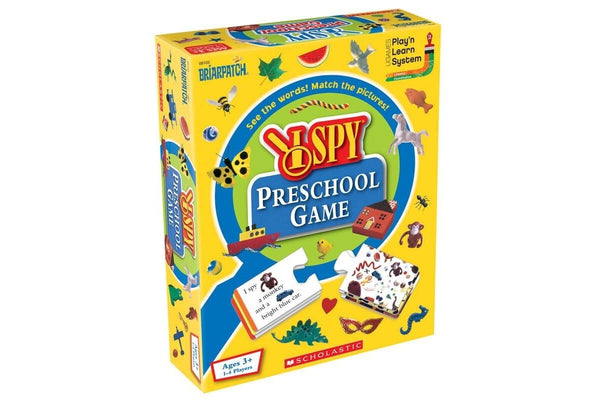 Scholastic I Spy Preschool Match Game Kids Children Activity Educational Toy 3+