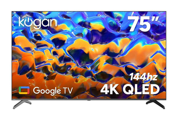 Kogan 75" QLED 4K 144Hz Smart Google TV - Q98T