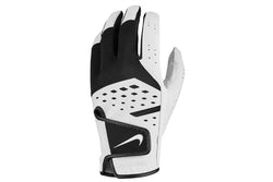 Nike Mens Tech Extreme VII Leather Left Hand Golf Glove (White/Black) (XL)