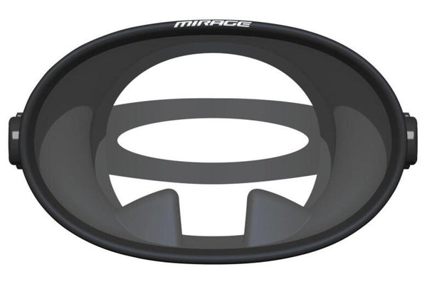 Mirage Pacifica Silicone Mask - Black