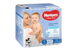 Huggies Ultra Dry Convenience Crawler Boy Nappies - Size 3