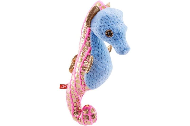 Wild Republic: Blue Seahorse - 12" Foilkins Plush