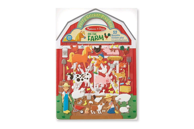 Melissa & Doug: On The Farm Puffy Stickers