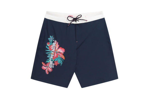 Animal Womens/Ladies Nora Classic Floral Swim Shorts (Indigo) (10 UK)