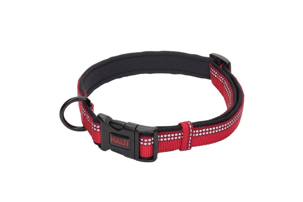 Halti Comfort Dog Collar (Red) (L - Neckline: 45cm-66cm)