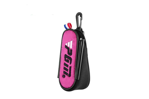 Sob005 Golf Ball Bag Light Waist Bag Magnetic Suction Mini Ball Bag Black