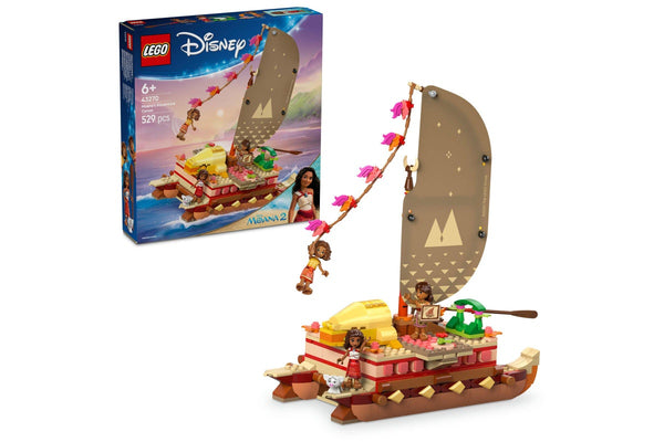 LEGO Disney: Moana's Adventure Canoe - (43270)