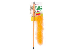 Trouble And Trix: Bliss Catnip Ball Wand - Orange