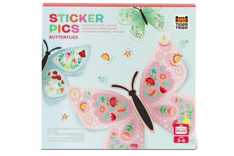 Tiger Tribe: Sticker Pics - Butterflies