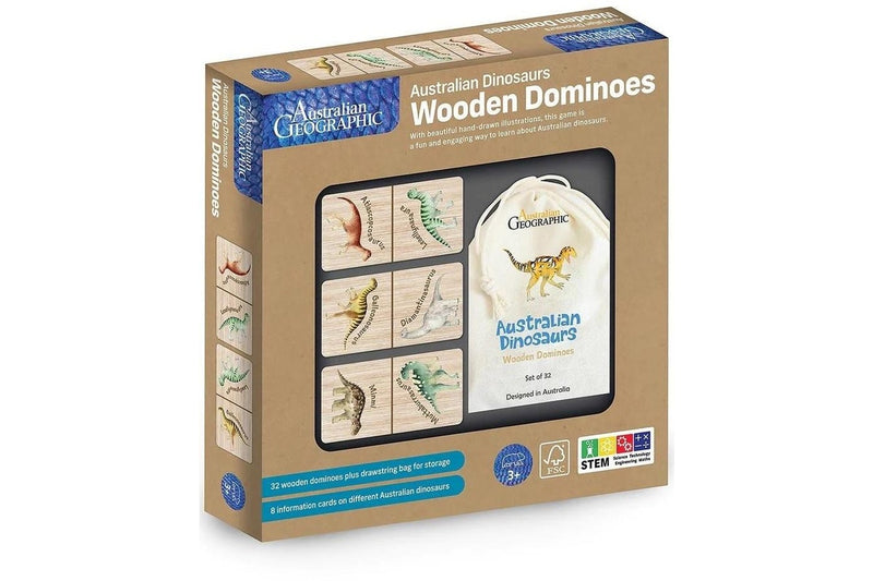 Australian Geographic: Australian Dinosaur Dominoes