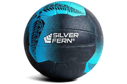 Silver Fern Sports Falcon Netball - Blue / Black - Size 5