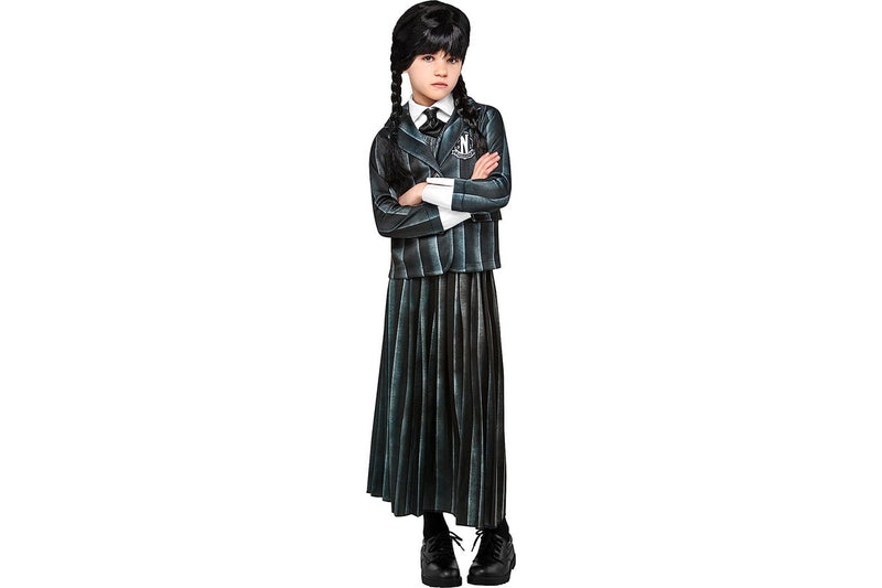 Wednesday (2023): Nevermore Academy - Black Costume (Size: 8-10)