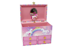 Pink Poppy: Unicorn Dreamer - Musical Jewellery Box (Medium)