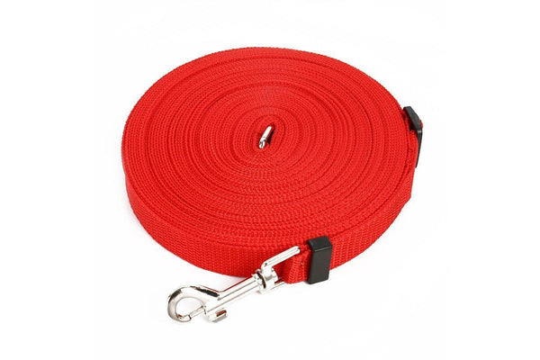 Light Nylon Dog Leash - Red - Xl