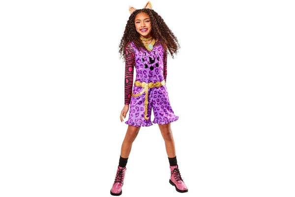 Monster High: Clawdeen Wolf - Deluxe Costume (Size: 11-12)