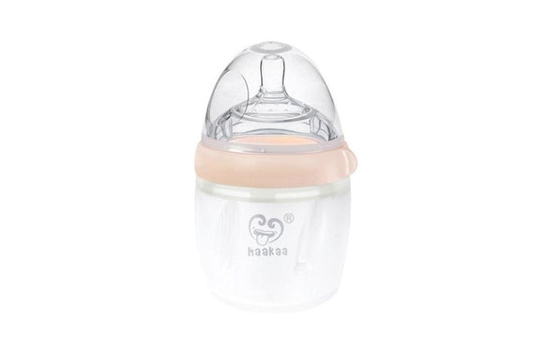 Haakaa: Gen 3 Silicone Baby Bottle - 160ml (Peach)