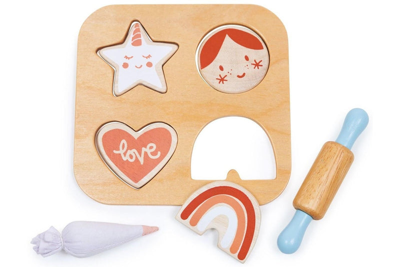 Mentari: Cookie Cutting Puzzle Set