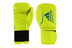 Adidas Speed 50 Boxing Gloves - Solar Yellow / Dark Blue - 12oz