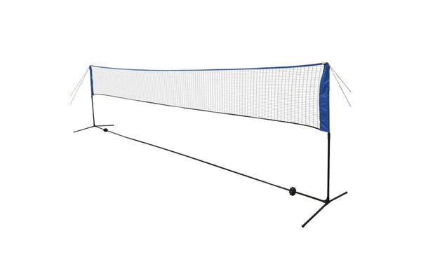 Badminton Net With Shuttlecocks Koonx