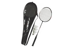 2 Player Metal Badminton Set with Shuttlecocks