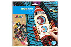 Avenir: Scratch Art Kit - Space (8-Pack)