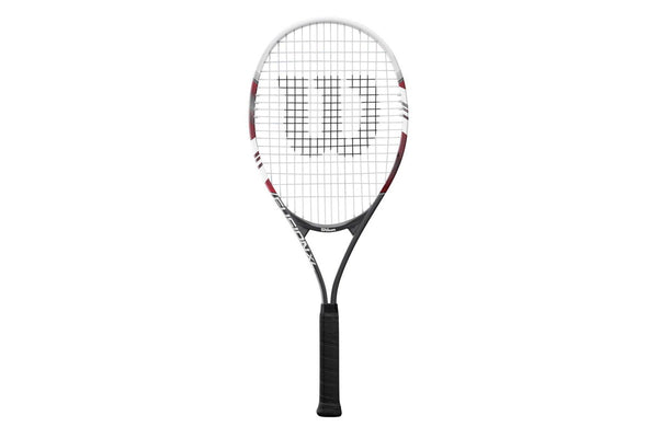 Wilson Fusion XL Tennis Racket (White/Red/Black) (3)