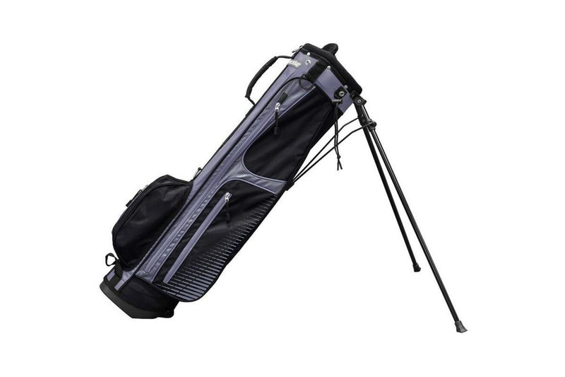 Longridge Golf Club Stand Bag (Black/Silver) (One Size)