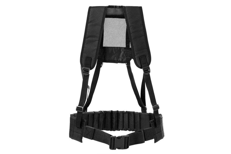 H Harness Multicam Gear Suspenders Vest Black - Standard