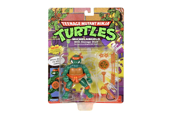 TMNT: Michelangelo with Storage Shell - Classic Figure