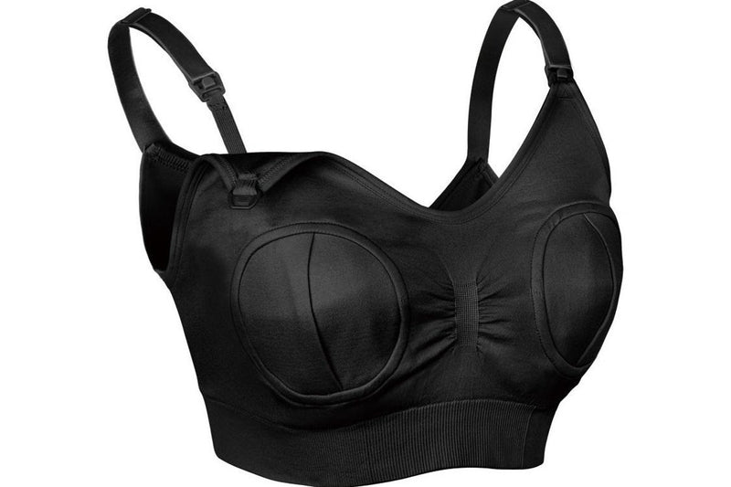 Haakaa: Hands-Free Pumping & Nursing Bra - Black (Medium)