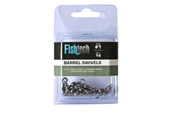 Fishtech #1 Barrel Swivels x 14