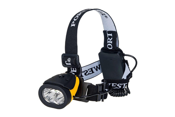 Portwest PA63 Head Torch (Yellow/Black) (One Size)