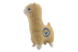 Manchester City FC Llama Plush Toy (Cream/Sky Blue/White) (24cm)