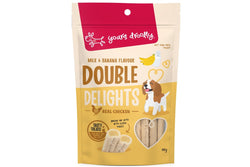 Yours Droolly: Double Delight Milk & Banana - 150g