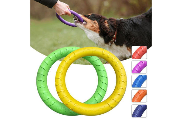 Medium 20cm Lightweight Dog Toy Chew Durable Floating Training Ring for Chewers Pet