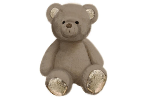 Russ Crackle Bear: Timeless Taupe - 14" Plush