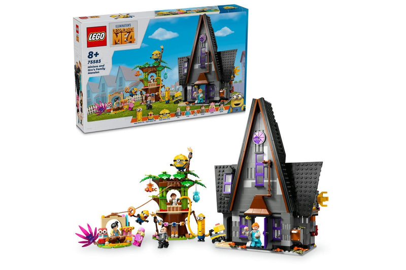 LEGO Despicable Me 4: Minions and Gru's Family Mansion - (75583)