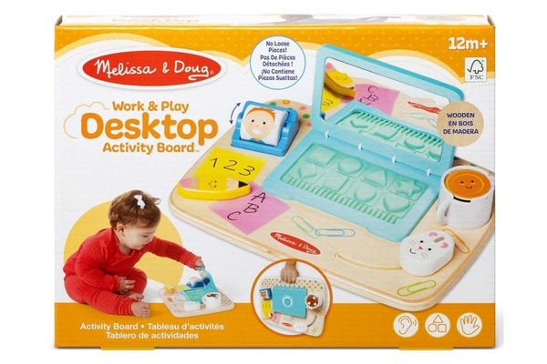 Melissa & Doug: Work & Play - Desktop Activity Board