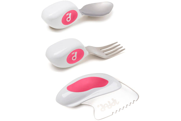 Doddl: 3 Piece Cutlery Set - Magenta